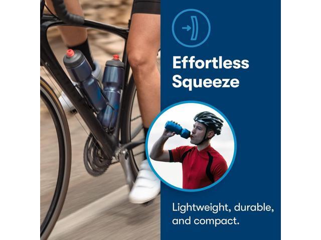 Polar Bottle Breakaway Single Wall by HydraPak (20oz, 24oz, 30oz) - BPA-Free, Cycling & Sports Squeeze Bottle