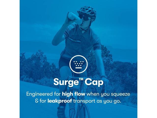 Polar Bottle Breakaway Single Wall by HydraPak (20oz, 24oz, 30oz) - BPA-Free, Cycling & Sports Squeeze Bottle