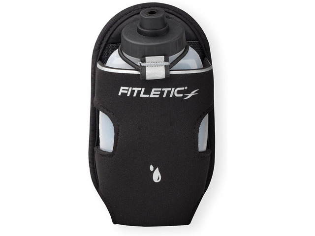 Fitletic - Extra Mile Holster Bottle Add-On, Water Bottle Holder with Clear Water Bottle for Running Belt, Hydration