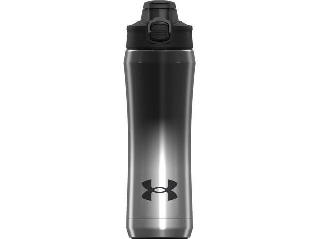 Under Armour 18oz Stainless Steel Water Bottle, Vacuum Insulated, Self Draining Protective Cap, Leak Proof, For Kids & Adults, All Sports, Gym