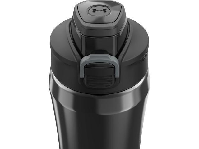 Under Armour 18oz Stainless Steel Water Bottle, Vacuum Insulated, Self Draining Protective Cap, Leak Proof, For Kids & Adults, All Sports, Gym