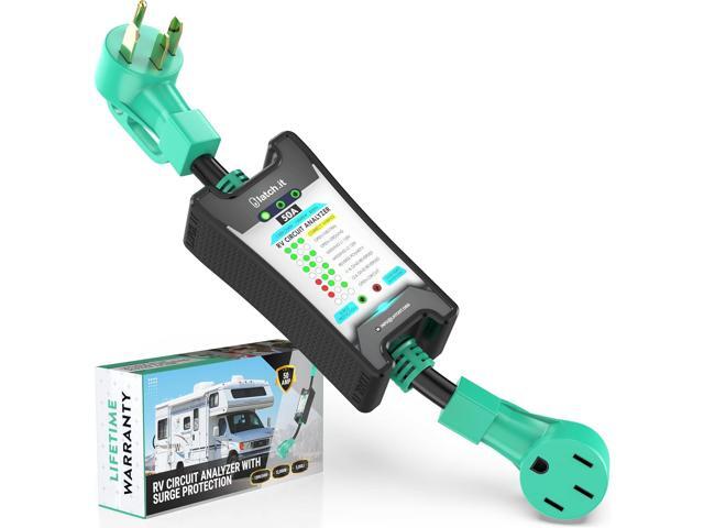 LATCH. IT 50 Amp RV Surge Protector RV Surge Protector 50 Amp w/ 5000J Voltage Protection RV 50 Amp Surge Protector w/Circuit Analyzer ...