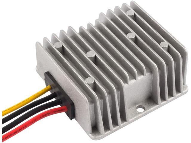 uxcell Power Voltage Converter DC12V/24V to DC6V 20A 120W Waterproof Voltage Convert Transformer