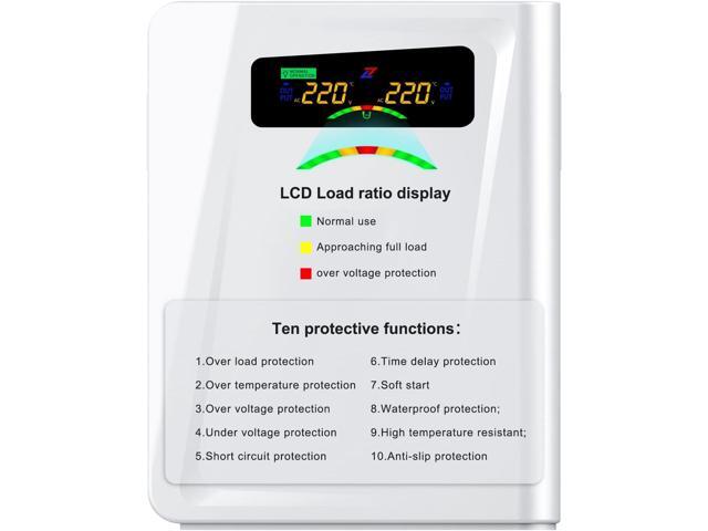 Voltage Converter 110 to 220 Step Up Transformer 500W, No Noise, Ten Protection Functions, CE & CQC Certified Using 220V Asia Euro Appliance in US