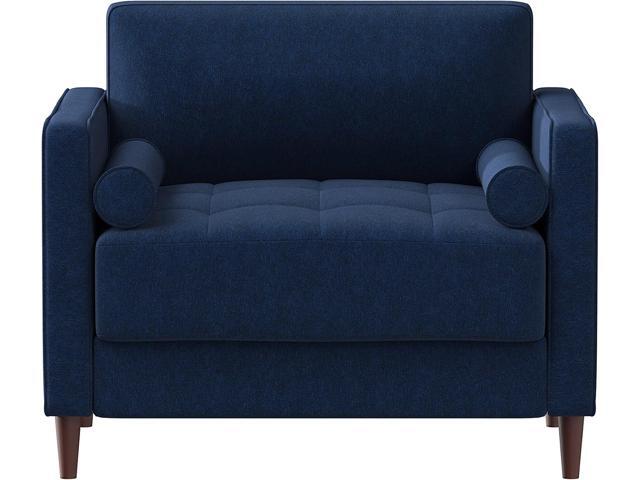 Lifestyle Solutions Lexington Armchair, Navy Blue