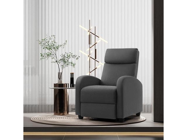 JUMMICO Recliner Chair Adjustable Home Theater Single Recliner Sofa Furniture with Thick Seat Cushion and Backrest Modern Living Room Recliners...