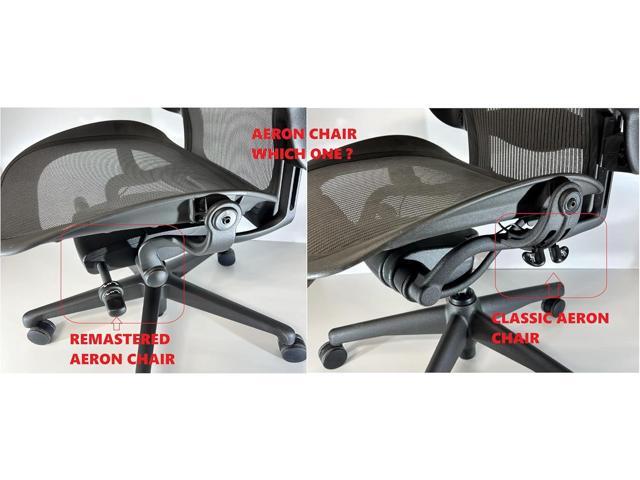 Headrest Attachment Compatible with Herman Miller Aeron Fully Adjustable Height & Tilt, Removable Coat Hanger Available Color for Classic.