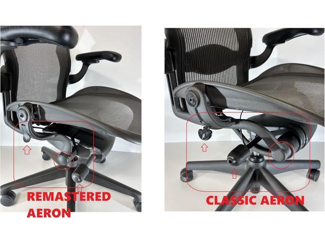 Headrest Attachment Compatible with Herman Miller Aeron Fully Adjustable Height & Tilt, Removable Coat Hanger Available Color for Classic.