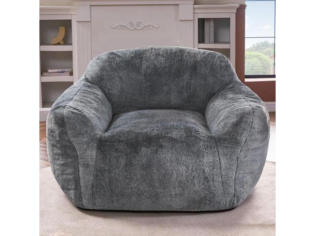 Homguava Bean Bag Chair Bean Bag Chairs for Adults Comfy Beanbag Chair with Spacious Design Oversized Bean Bag Sofa with Armrest Giant Bean Bag.