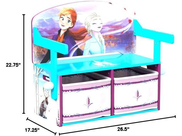 Delta Children Kids Convertible Activity Bench - Greenguard Gold Certified, Frozen II
