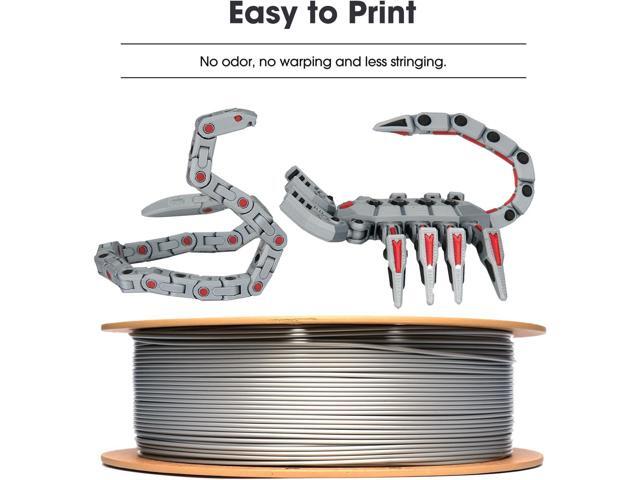 eSUN PLA Basic Filament 1.75mm, 3D Printer Filament High Speed PLA for Fast Printing, 1KG Spool (2.2 LBS) 3D Printing Filament for High Speed 3D...