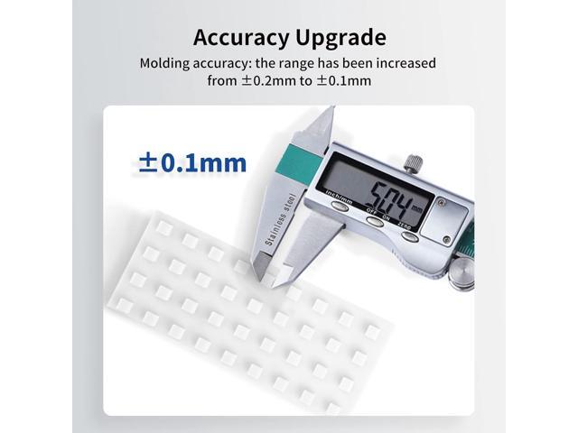 ANYCUBIC Upgraded Standard 3D Printer Resin, 405nm SLA Fast UV-Curing Resin, High Precision & Rapid Photopolymer for 8K Capable LCD/DLP/SLA 3D...