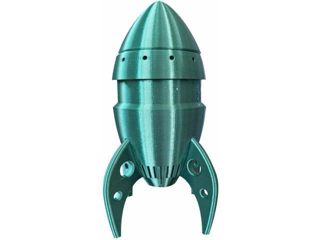 CC3D Shiny Silk Sage Green PLA Filament 1.75 mm 3D Printer Filament 1KG 2.2LBS Spool 3D Printing Material Silky Shiny Metal Metallic PLA Sage Green...