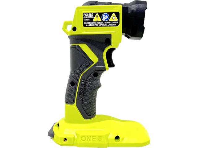Ryobi 18V LED Light, PCL660 2Pk - Bulk Packaged, Handheld, Green, 2pk-PCL660=BT