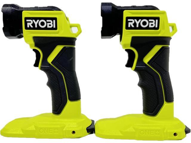 Ryobi 18V LED Light, PCL660 2Pk - Bulk Packaged, Handheld, Green, 2pk-PCL660=BT