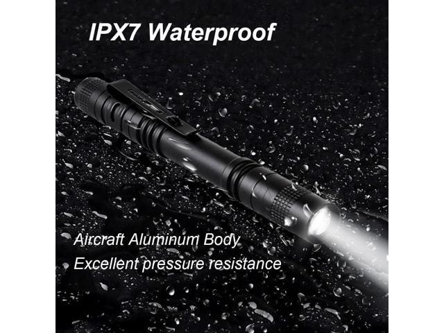 Pen Flashlight,5PCS Led Pen Light Flashlights with Clip,Mini Pocket Flashlight Small Penlight Inspection Flashlight