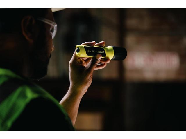 Streamlight 68244 4AA ProPolymer 200-Lumen Lux Class 1, Div 2 Industrial Flashlight, Yellow