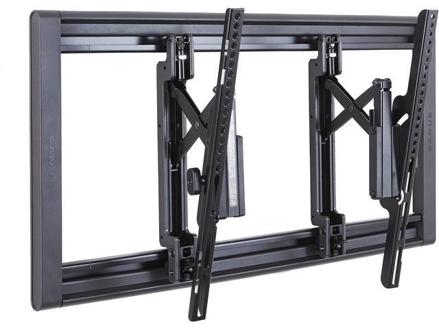 SANUS Tilting TV Wall Mount for 42' to 90' TVs - Universal Wall Mount TV Bracket w/ Low Profile & 12 degree Tilt - DIY Install w/ Included Hardware