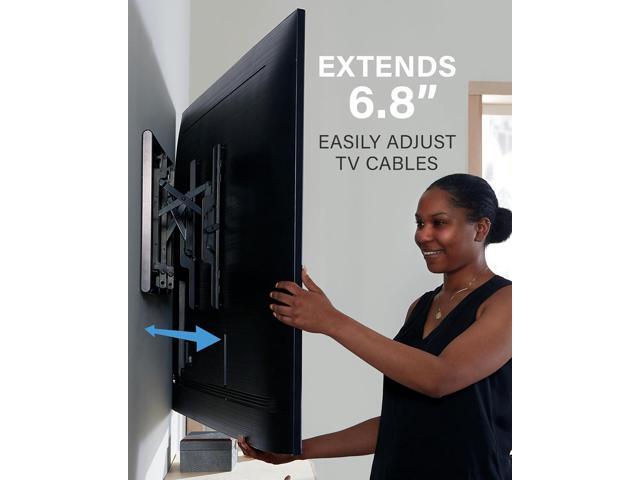 SANUS Tilting TV Wall Mount for 42' to 90' TVs - Low Profile & Universal Design - Fight Screen Glare - Easy 3-Step DIY