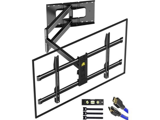 FORGING MOUNT Long Arm TV Mount Full Motion Wall Mount TV Bracket with 43 Extension & Swivel Articulating Arm & Tilt, Fits 42 to 80 Inch Flat/Curve...