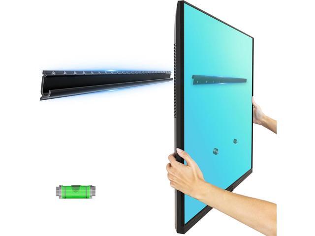 Studless TV Wall Mount for 32-75 inch TVs, No Stud Drywall TV Bracket Holds up to 150 lbs, Low Profile, No Drill, Easy to Install for Bedroom...