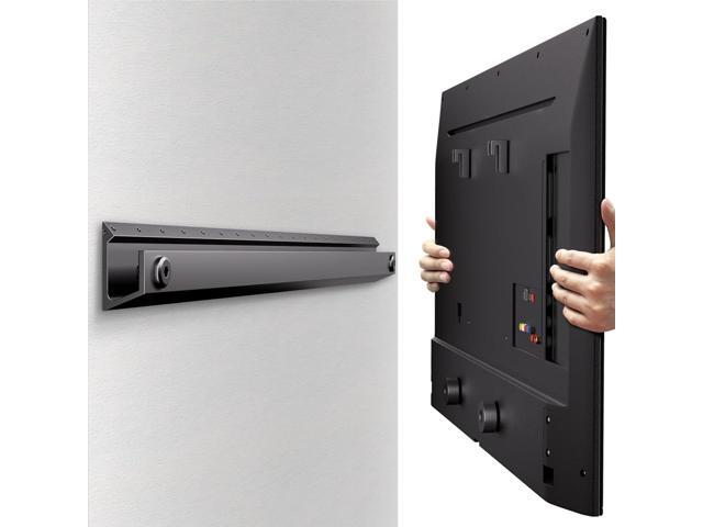 No Stud TV Wall Mount, No Drill Studless TV Hanger for 22-55 Inch TVs, NO Damage Wall Mount Ultra Slim TVs Bracket, Max VESA 400x400mm, Holds up to...