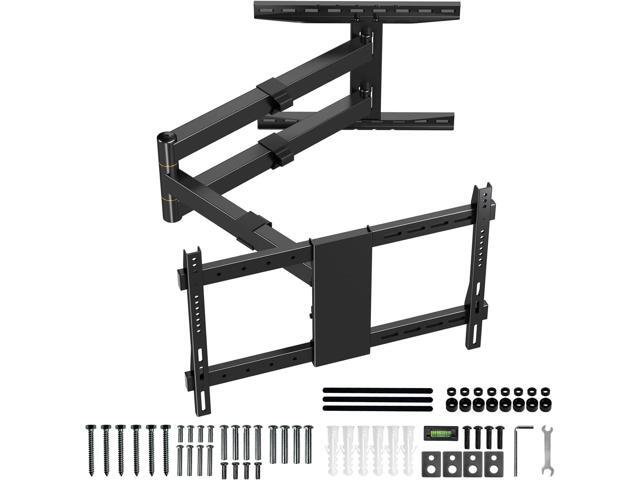 47 Extra Long Arm TV Wall Mount for 37-80 Inch TV, Full Motion Corner TV Mount with Extension Articulating Arm Swivel and Tilt, Max VESA 600x400mm,...