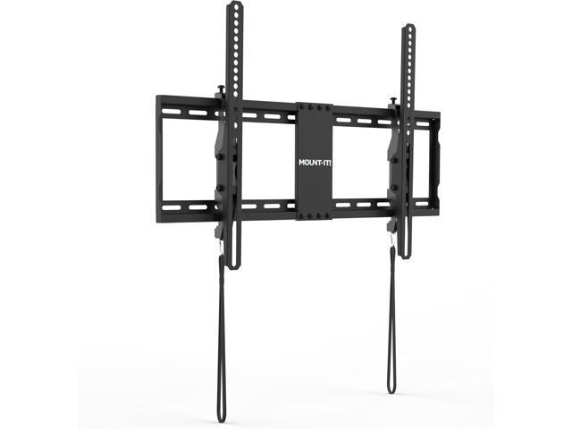 Mount-It! Tilting TV Wall Mount Bracket for 42-80 Inch TVs Universal TV Mount with Low Profile Design, Supports 110 lbs Quick Release Lock ...