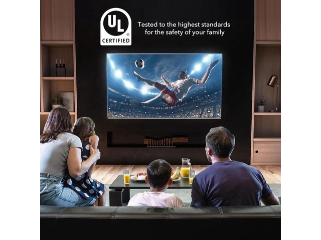 Mount-It! UL Certified Heavy Duty Full Motion TV Wall Mount for Most 37-80 Inch Flat Screen TVs, Wall Mount Bracket Max VESA 600x400, Holds up to...