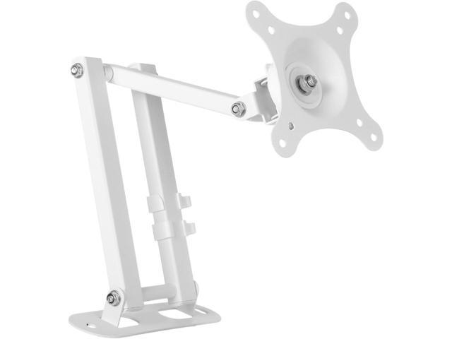 Full Motion Wall Mount for Echo Show 15, Monitor Wall Mounting Bracket for 15-28 Inch Monitors TVs, Swivel and Tilt 360 Rotate Wall Mount for Alexa...