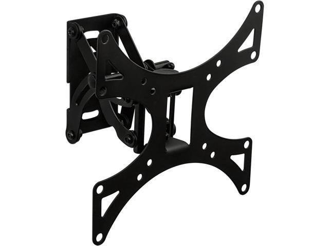 Mount-It Full Motion TV Wall Mount Bracket Swivel, Tilt & Articulating Arm VESA 75x75 to 200x200 Single Stud Installation Space-Saving TV...
