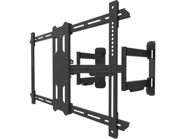 Kanto PDC650 Full Motion Corner TV Mount for 37-inch to 70-inch TVs Supports up to 125 lbs Swivel 40° Tilt +15°/-3° Black