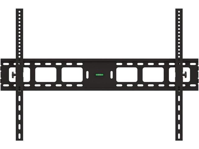 Extra Large LED Flat Tilt TV Wall Mount Bracket 55 57 60 62 65 70 75 80 82 83 85 90 100 110 120 Solid Piece Wall Plate and Verticals. Lockable with.
