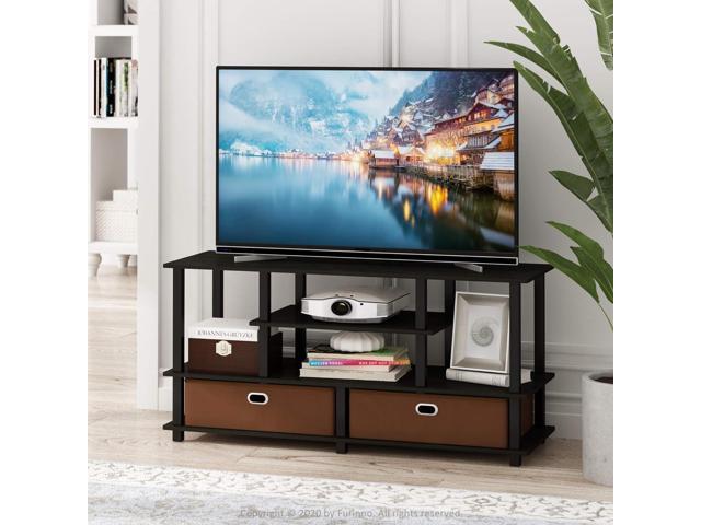 Furinno JAYA TV Stand for up to 50-Inch TV, 55 Inch