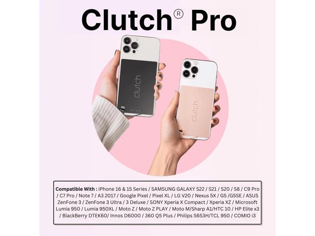Clutch - Pro USB-C Portable Charger - Compatible with iPhone 15, 16 & Android Devices - Power Bank Magnetic Battery - TSA Travel Approved - USB...