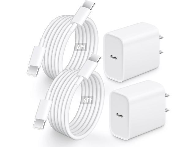 AISNI i Phone 17 16 15 Charger Fast Charging, 2 Pack i-Phone Charger Fast Charging iPhone 17 16 Pro Max Chargers Block with 6 FT Type C Cable for...