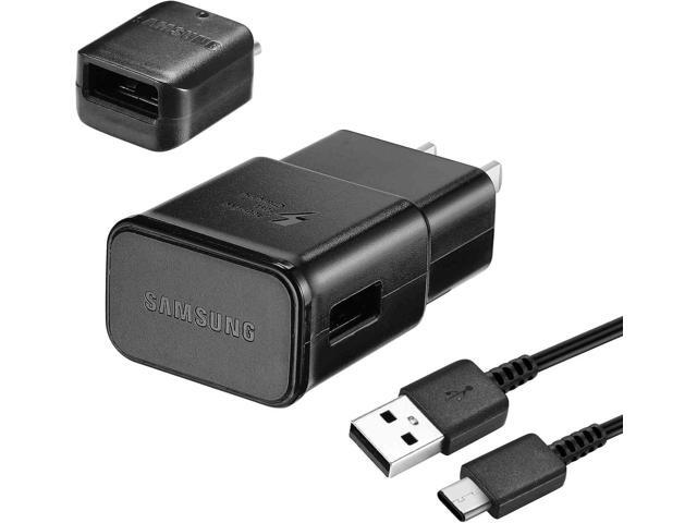 Fast Charger with USB Type C 6.6FT (2m) Cable & OTG Adapter for Samsung Galaxy S9/S9 Plus/S8/S8 Plus/S10/S10e/S10 Plus/Note 8/Note...