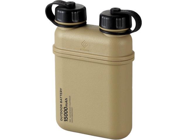 ELECOM NESTOUT Rugged Power Bank, 15000mAh Outdoor Charger, 32W USB-C Fast Charging PD, Waterproof IP67, Durable Shockproof, Battery Pack for...