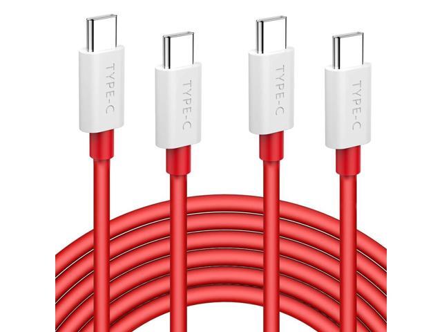 Jelanry 6.6ft 2-Pack USB C to USB C Cable for OnePlus 10T 9 9Pro 8T 65W Warp Charge Cord Super Fast Charging Cable for Samsung S24 S25 Ultra iPhone...