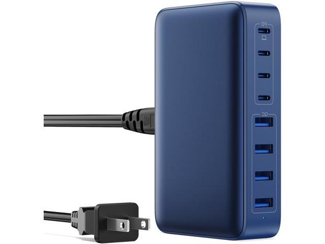 USB C Charger 200W USB C Charger Block,Upgraded GaN III 8-Port Fast Charging Station Hub,PD 65W Laptop Charging Adapter Compatible with MacBook...