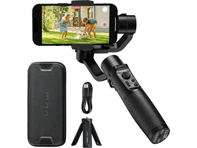 hohem iSteady Mobile Plus Gimbal Stabilizer for Smartphone, 3-Axis Phone Gimbal for Android and iPhone 15,14,13,12 PRO, Stabilizer for Video...