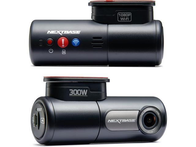 Nextbase 300W 1080p HD Dash Cam - in Car Camera with Wi-fi, Parking Mode, Night Vision, Automatic Loop Recording and File Protection