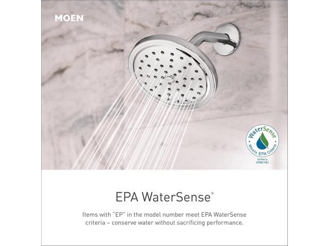 Moen Gibson Chrome Six-Function 4.5-Inch Spray Head with Eco Performance, 6512EP