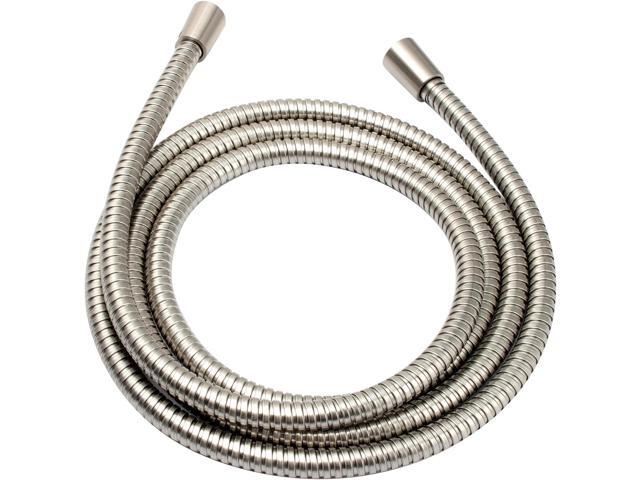 BRIGHT SHOWERS Shower Hose For Hand Held Shower Heads, 96 Inches Cord Extra Long Stainless Steel Hand Shower Hose, Ultra-Flexible Replacement Part...