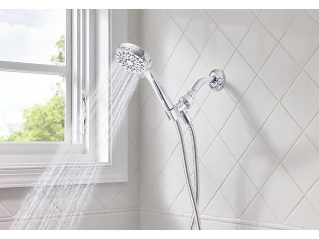 Moen Ignite Chrome Hand Held Shower Head Package With 2.5 GPM High Pressure Spray, 20091