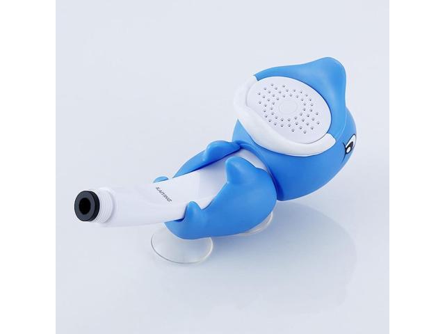 KAIYING Children's Handheld Shower Head,Cartoon Water Flow Spray Shower Head Baby Kids Toddler Bath Accessories (O:Showerhead(Dollie)+Hose+Diverter)