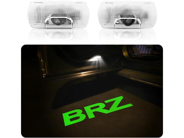 2 pcs Non-Fading LED Car Door Logo Lights Courtesy Projector Laser Welcome Light Ghost Shadow Puddle lamp Compatible for BRZ Accessories...