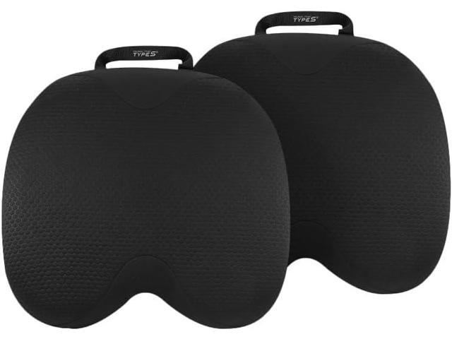 Type S Comfort Gel Seat Cushion 2 Pack, Gel Enhanced Memory Foam Seat Cushion for Office Chair, Car Seat, Tailbone Pain Relief, Sciatica & Back...
