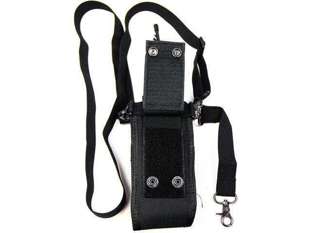 X-FIRE Radio Strap Washable Firefighter EMS Portable Radio Shoulder/Duty Belt Holder w/Anti-Sway Strap