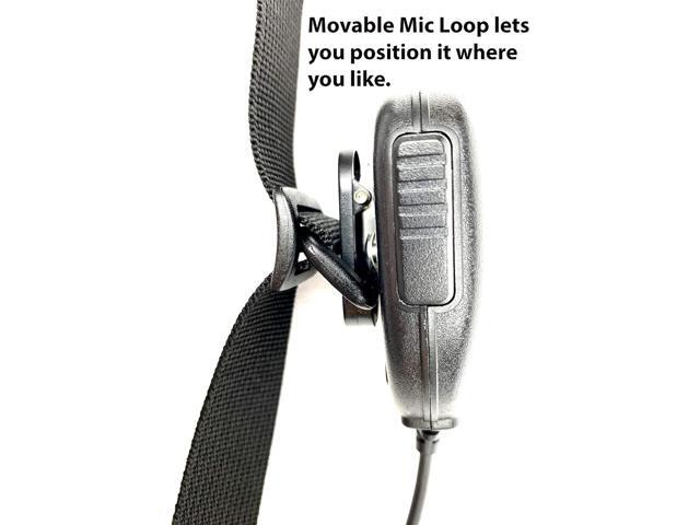 X-FIRE Radio Strap Washable Firefighter EMS Portable Radio Shoulder/Duty Belt Holder w/Anti-Sway Strap